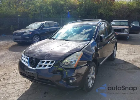 2012 Nissan Rogue Sv W/Sl Pkg из США, поврежденный, VIN JN8AS5MV0CW395658